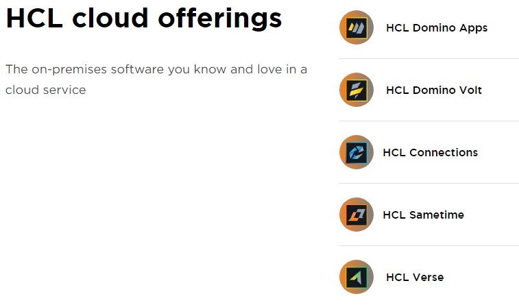 HCL Domino cloud